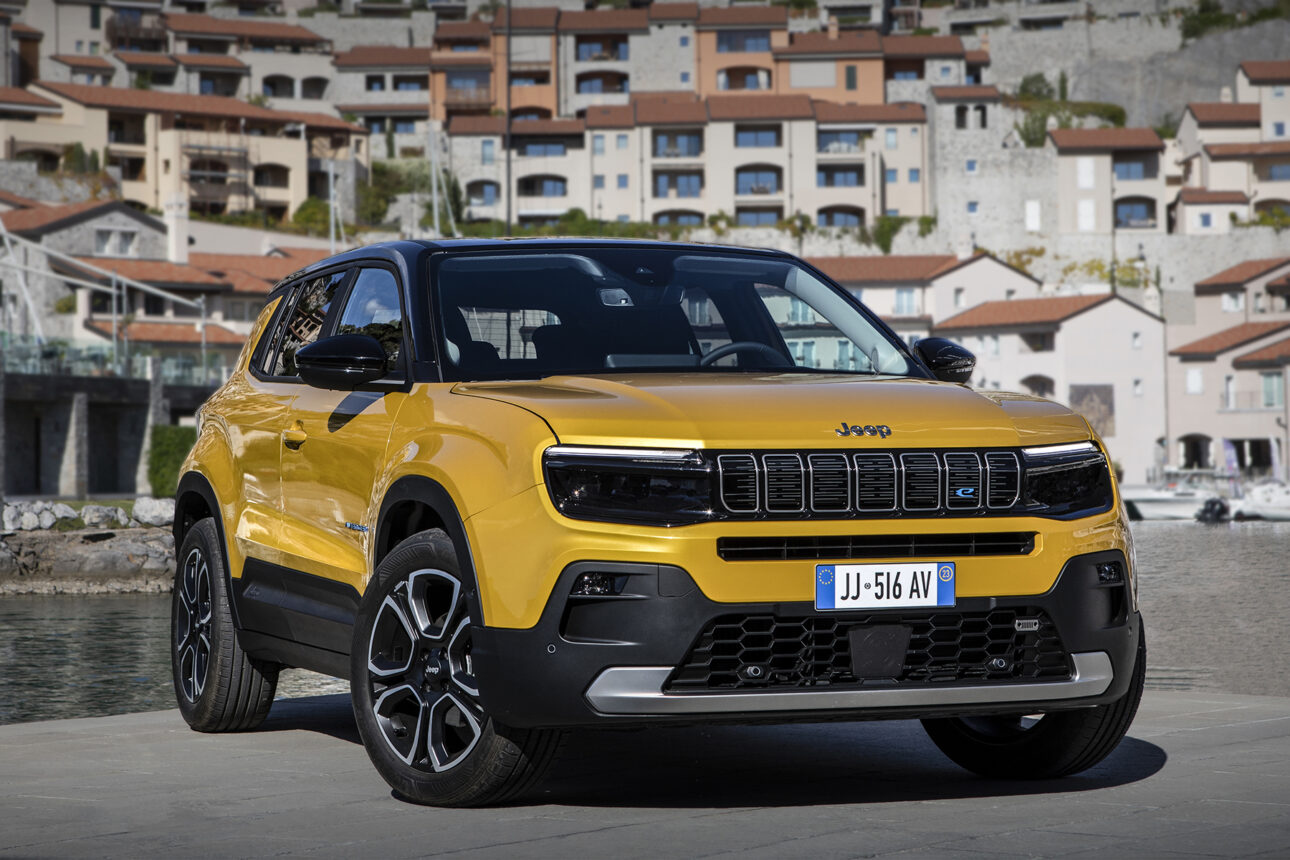 Jeep Avenger que será produzido no Brasil